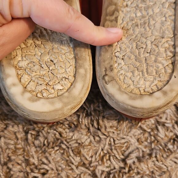 Frye Mindy Leather Sneakers Red Size 8 - Picture 7 of 9